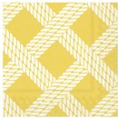 C Serviette Sailors Rope yellow